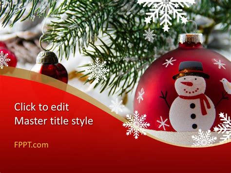 free powerpoint christmas themes